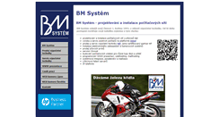 Desktop Screenshot of bmsystem.cz